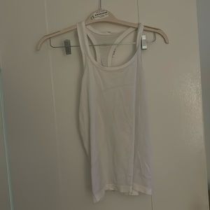 LULULEMON size 8 loose fitting tank white